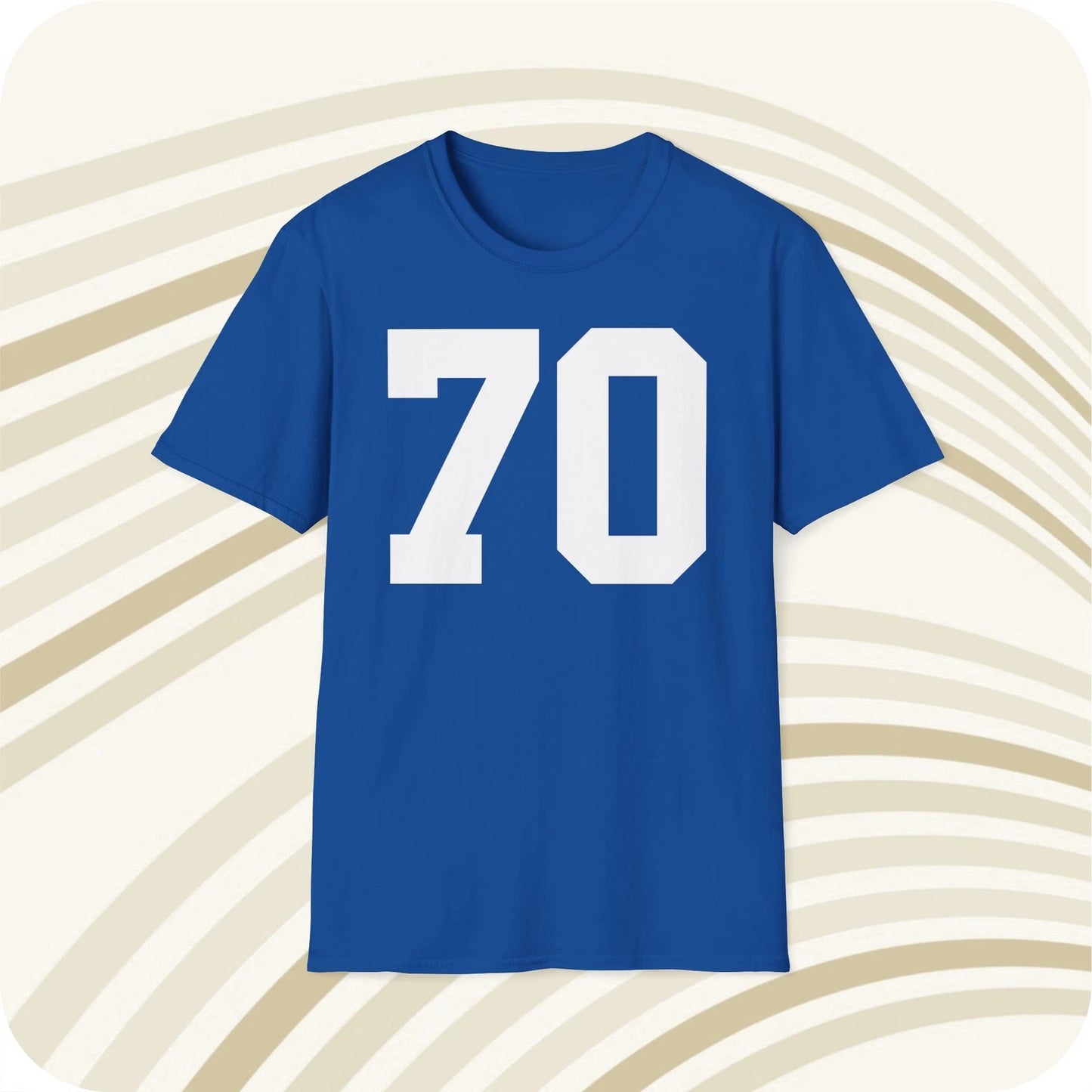 Throwbackmax Sam Huff New York Giants NFL Jersey T-Shirt - Front & Back Print