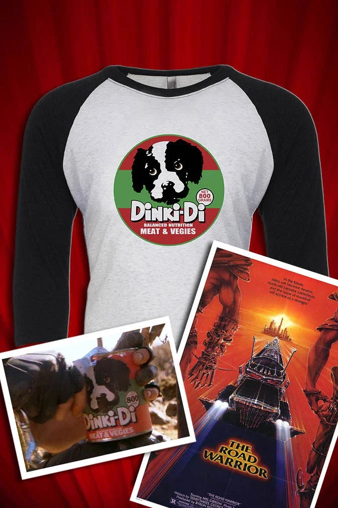 Dinki Di Dog Food Vintage Tee T-SHIRT Mad Max Road Warrior