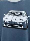 928 CUSTOM RACING SHIRT GTS VINTAGE BLUE 1978-1995 SCCA IMSA