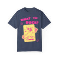 Funny Quote Unisex T-shirt, What the Duck Tee, Humorous Graphic Shirt, Sarcastic