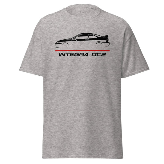 Integra DC2 (2) Type R Championship White JDM Custom Graphic T-Shirt Gift