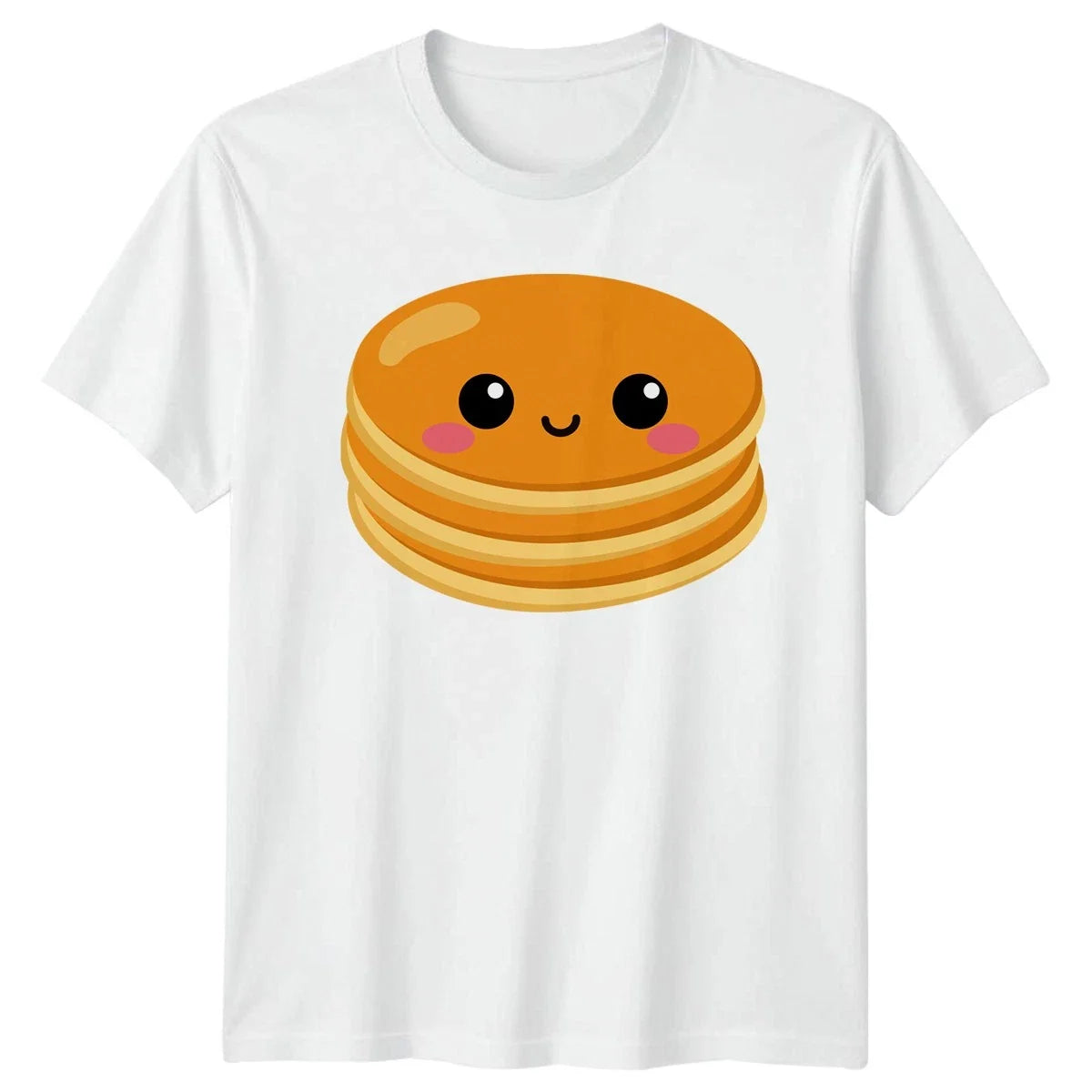Sweet Stack Of Happiness Kawaii T-Shirt Pancake Breakfast Birthday Gift