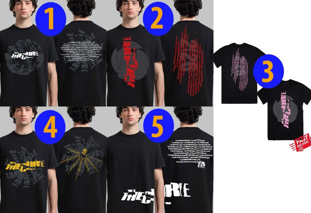 The Cure Summer 2026 With Dates T-Shirt Two Sided Reprint