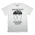 Mob Psycho New Adult T-Shirt - Searching For God Psycho Helmet Religion
