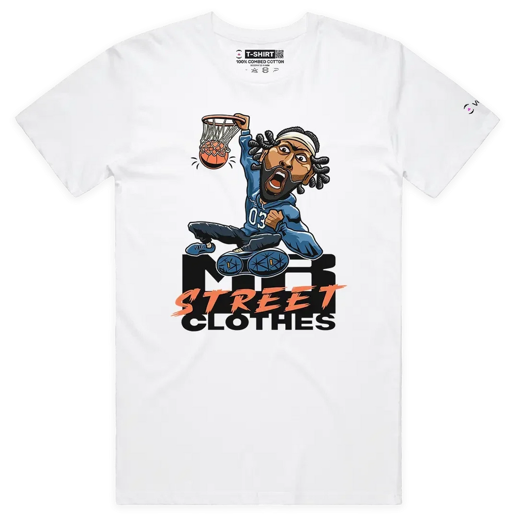 Davis Mr Street Clothes Sports Graphic Premium T-Shirt for Basketball Fans