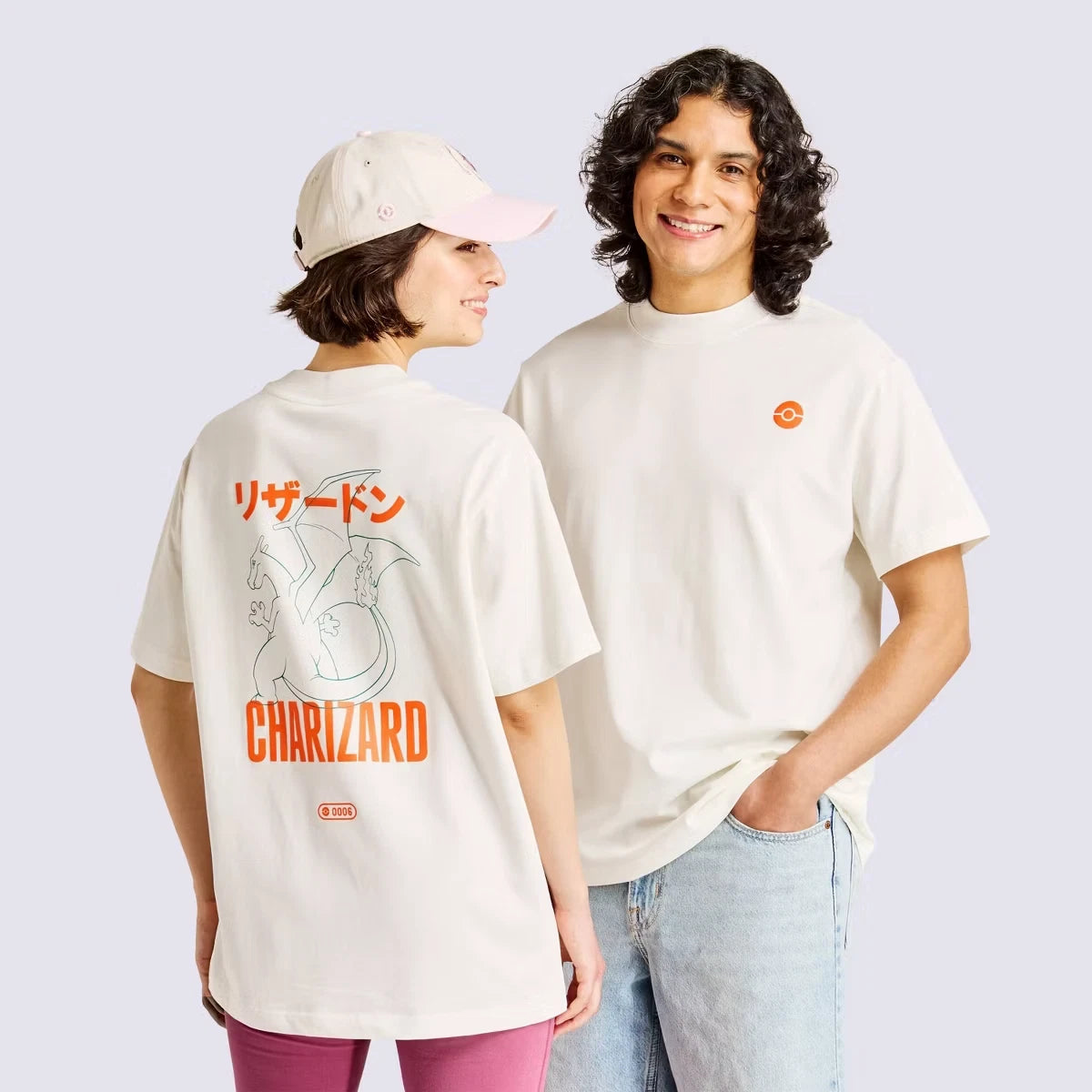 *MEDIUM* Adult Charizard Graphic Print Short Sleeve T-Shirt - Pokémon x Target