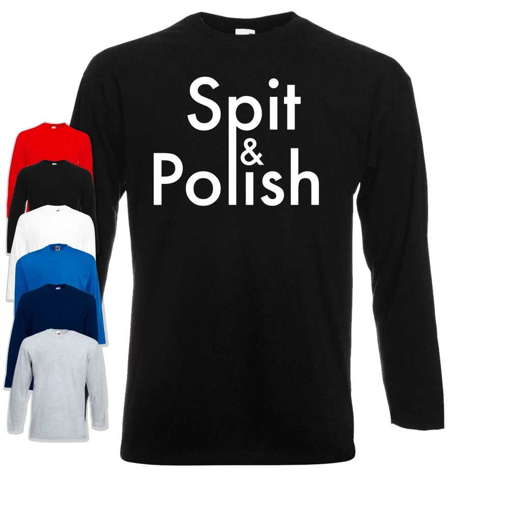 Spit and Polish Tip Toe Long Sleeve T-Shirt