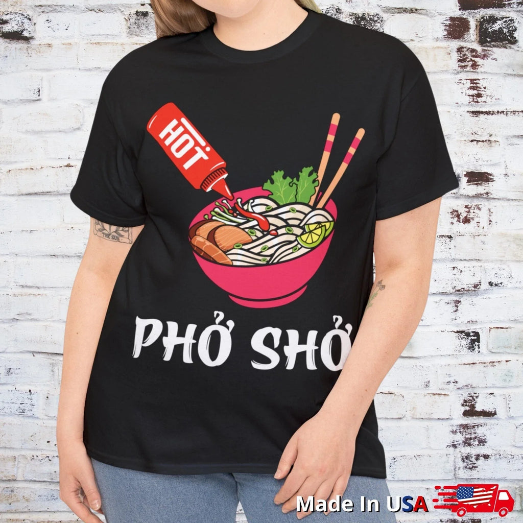 Pho Sho kawaii ramen manga japan T Shirt anime sushi love food