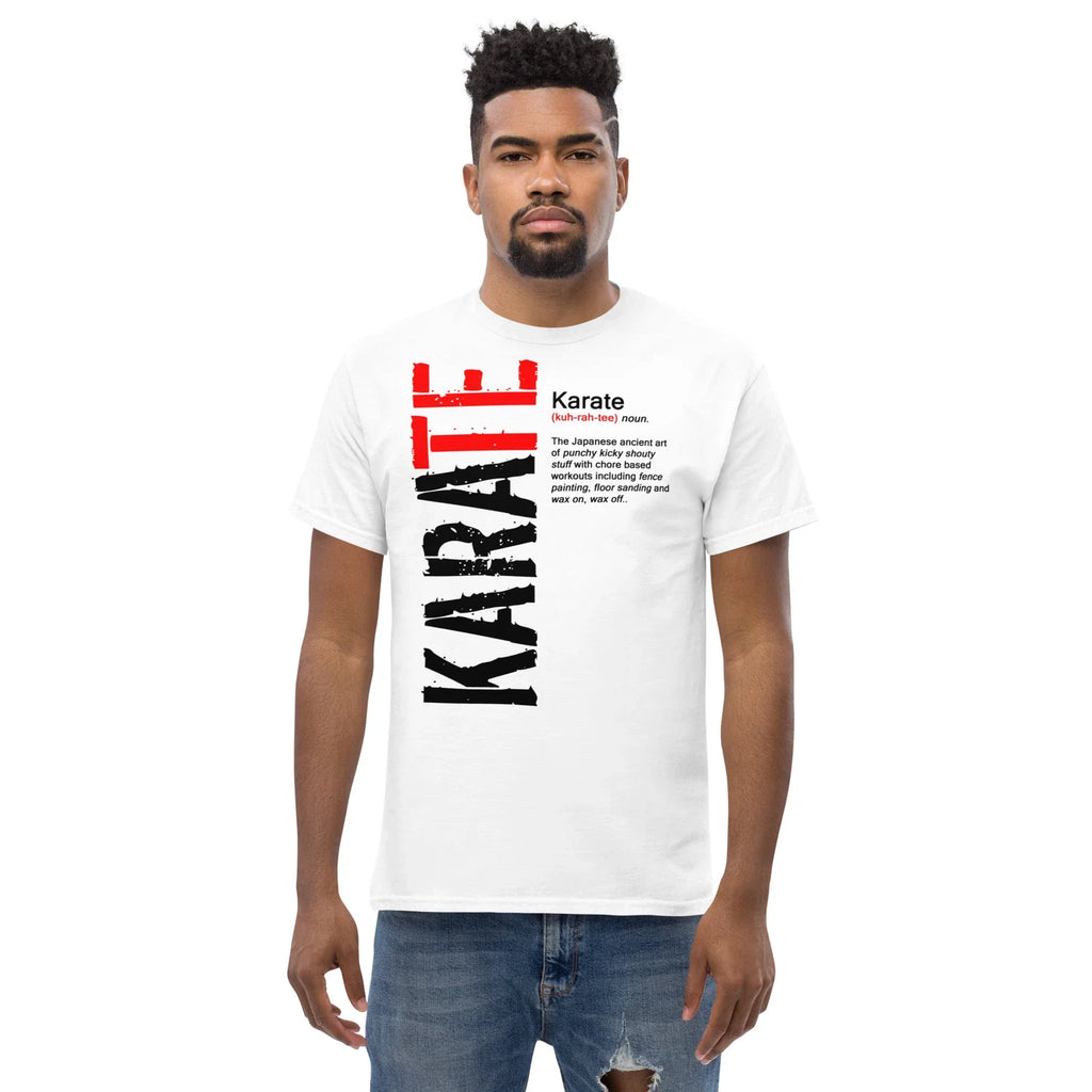 Karate Funny Definition (Light Edition) T-Shirt - Adult