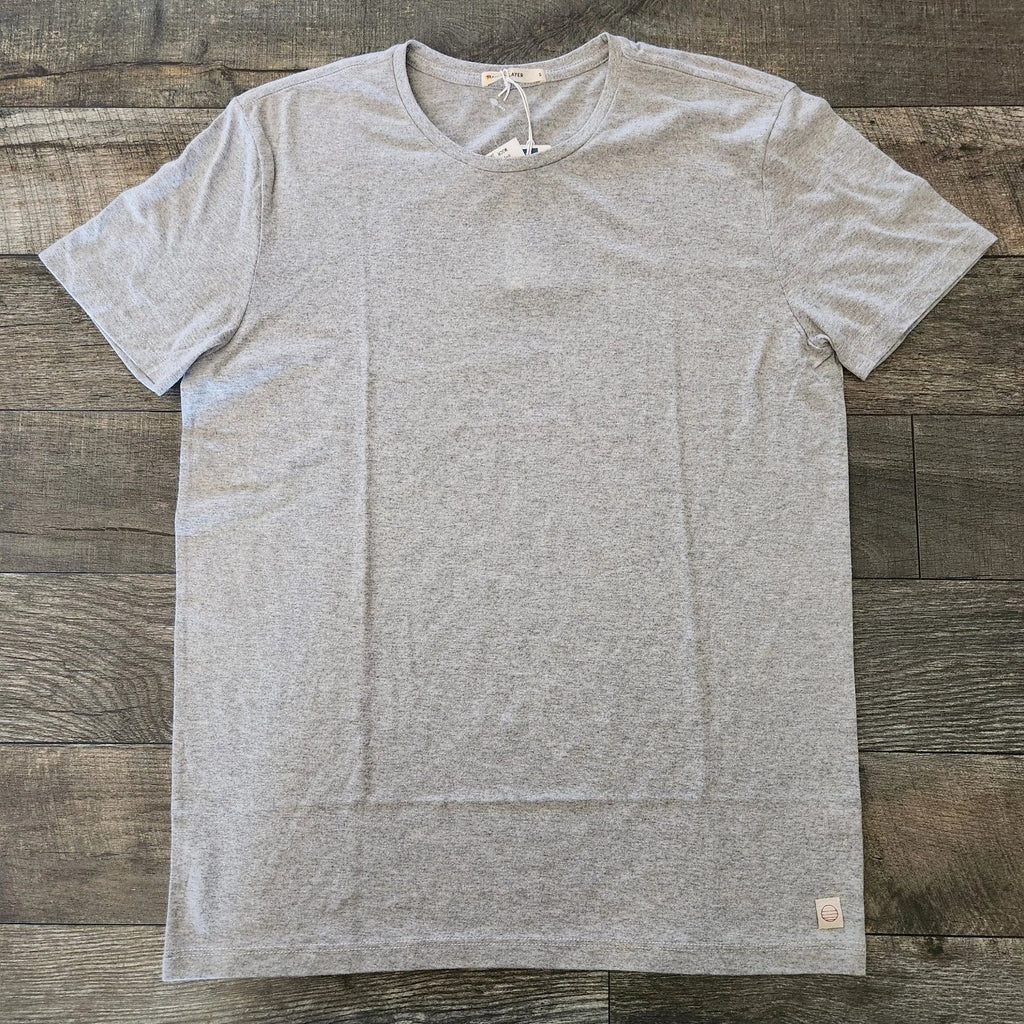 Marine Layer T Shirt Absurdly Soft Tee Signature Made in USA NWT Mens Small Gray