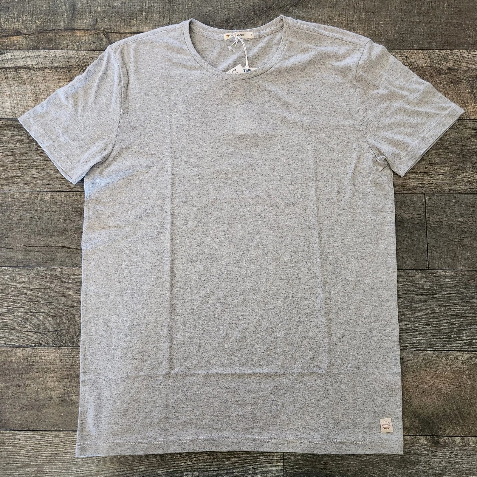Marine Layer T Shirt Absurdly Soft Tee Signature Made in USA NWT Mens Small Gray