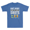 Don't worry I've had both my shots Funny Vaccination Tequila Novelty Men T-Shirt
