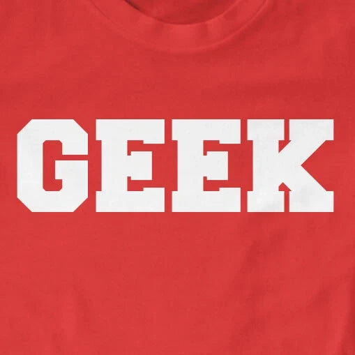 Geek T-Shirt | Funny, Gamer, Gift, Sheldon Cooper, Slogan, The Big Bang Theor...