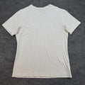 Lululemon Shirt Mens large Gray V Neck Short Sleeve Stretch