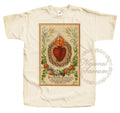 Catholic Natural T-shirt Jesus Christ Son of God V63 Tee Vintage Sizes S - 5XL