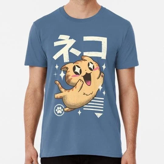 Kawaii Feline Size S to 5XL Made in the USA T-Shirt