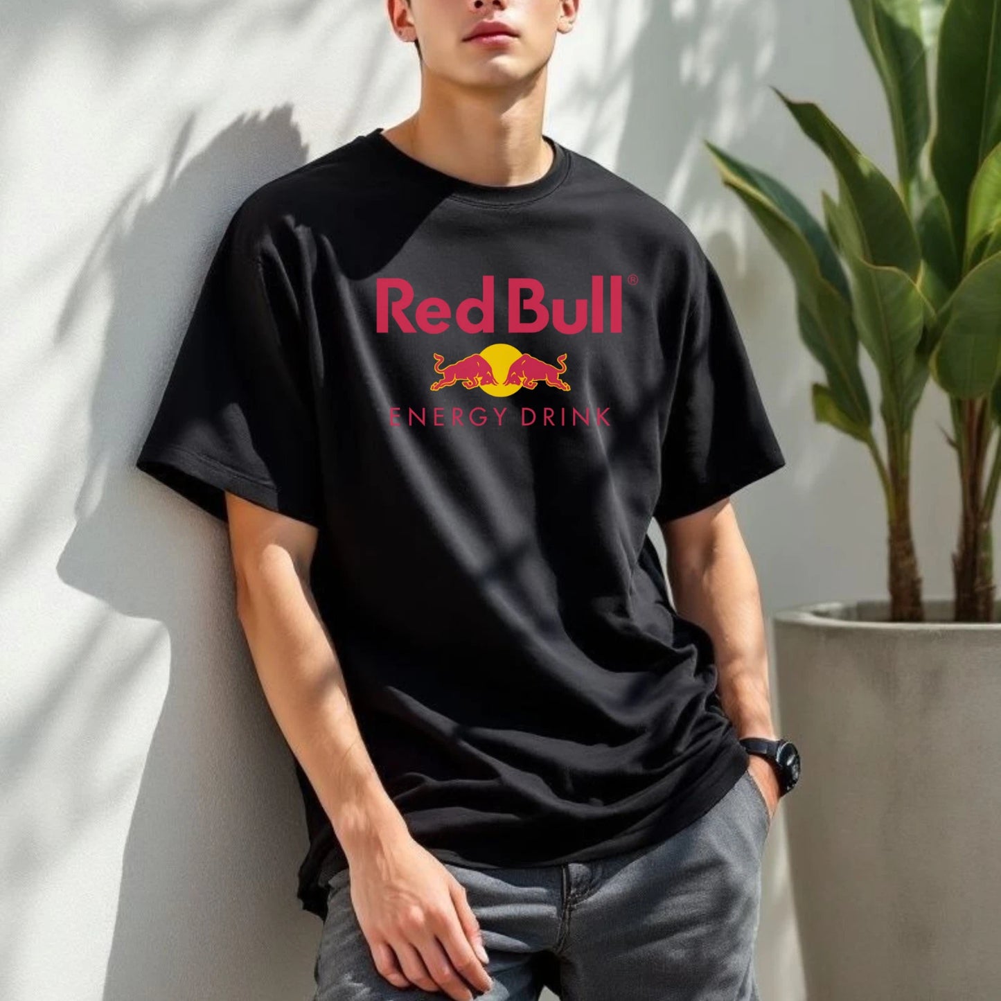 Red Bull Racing T-Shirt Energy Drink Logo Graphic Tee