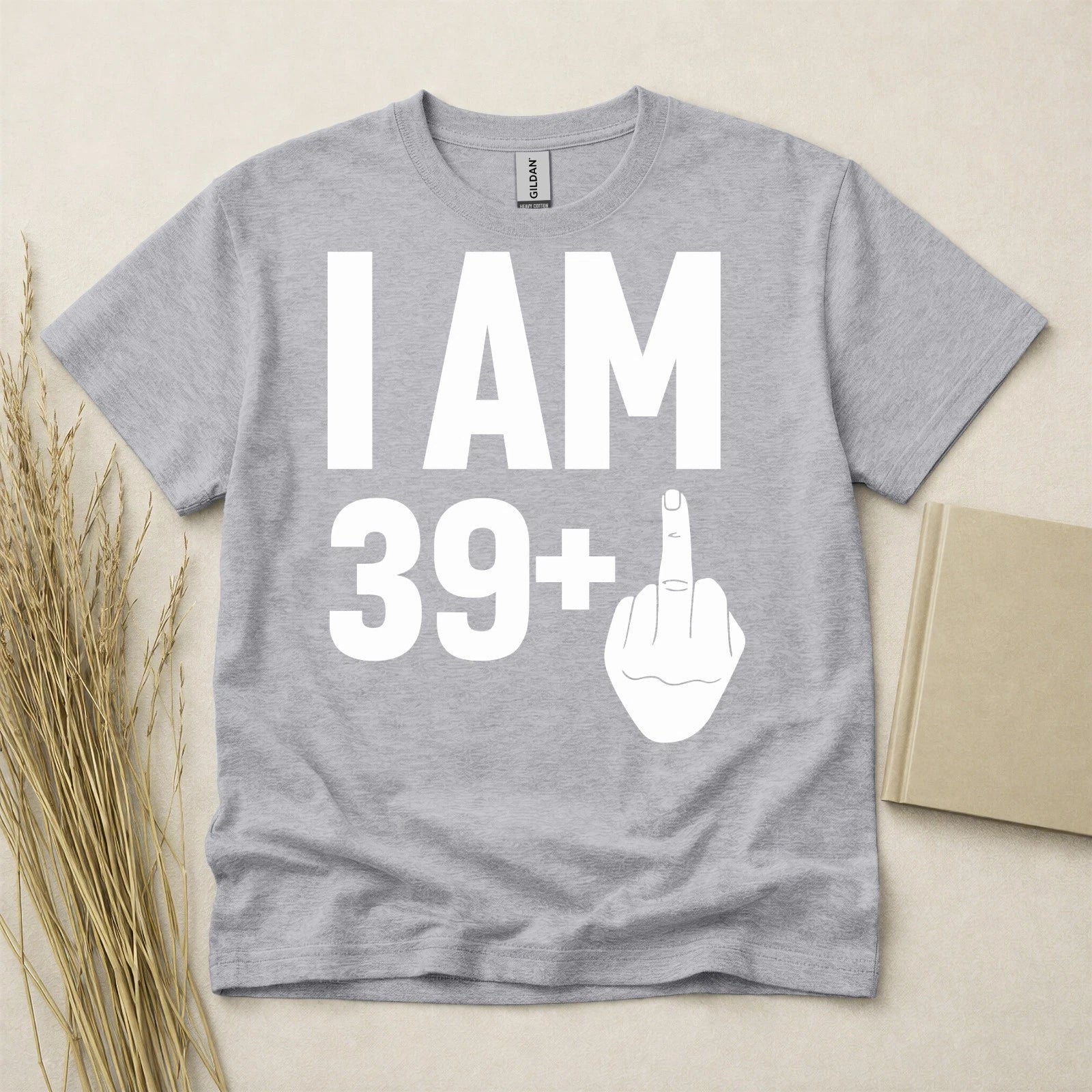 Funny 40th Birthday T Shirt Custom Year Gift Gildan Heavy Cotton Novelty Rude