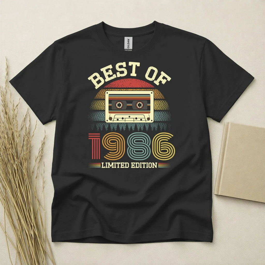 Best Of 1986 40th Birthday T Shirt Custom Year Gift Gildan Heavy Cotton Tee