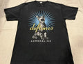 Deftones - Adrenaline Cat 1996 Band Black Short Sleeve Unisex Tshirt
