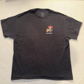 Party Pants T Shirt Mens XL Black Graphic Piñata Sombrero Pocket Tee Casual