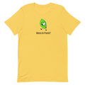 BFDI Battle For Dream Island Leafy Unisex T-Shirt Yellow Blue Pink Gray White
