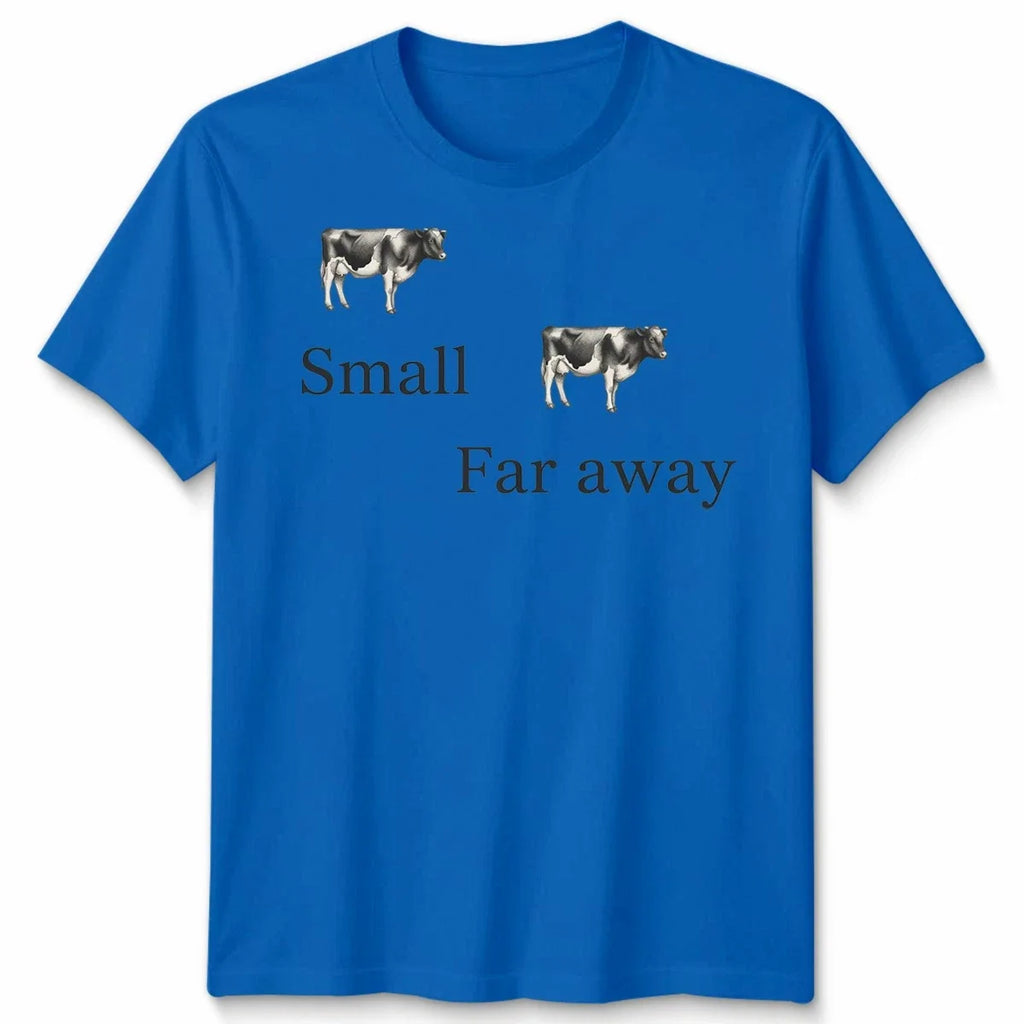 Unisex Father Ted Small... Far Away Tshirt With Cow Design