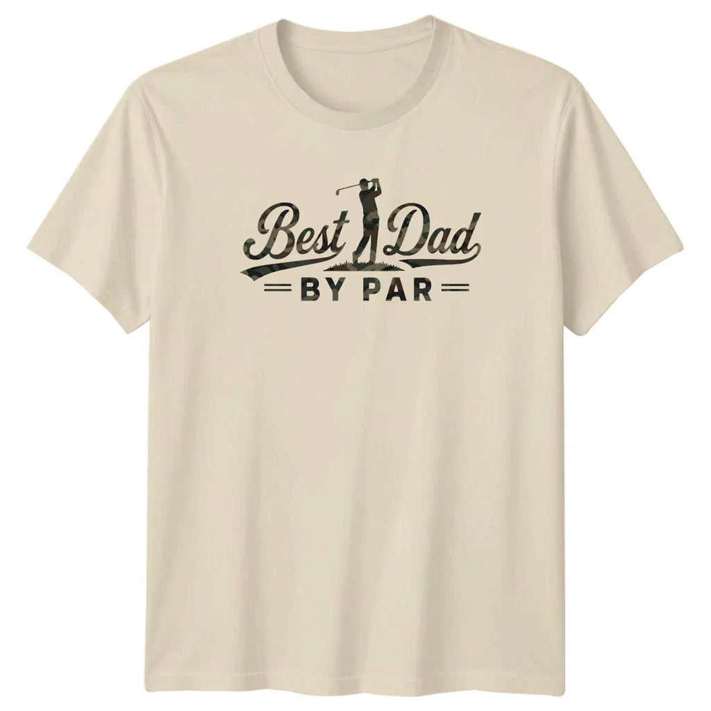 Best Dad By Par Mens T-Shirt Fathers Day Golf Fathers Day Gift For Him