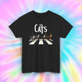 The Cats T-Shirt | Funny Beatles Abbey Road Parody Tee | Cat Lover Gift | S-5XL