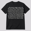 F Trump Quote  T shirt Tee Funny Anti Trump Protest