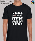 I Go To The Gym Pocket monster inspired Novelty Regular Fit T-Shirt for Men