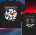 Iron Maiden 2019 Tour Mount Rushmore T-shirt Double Sided