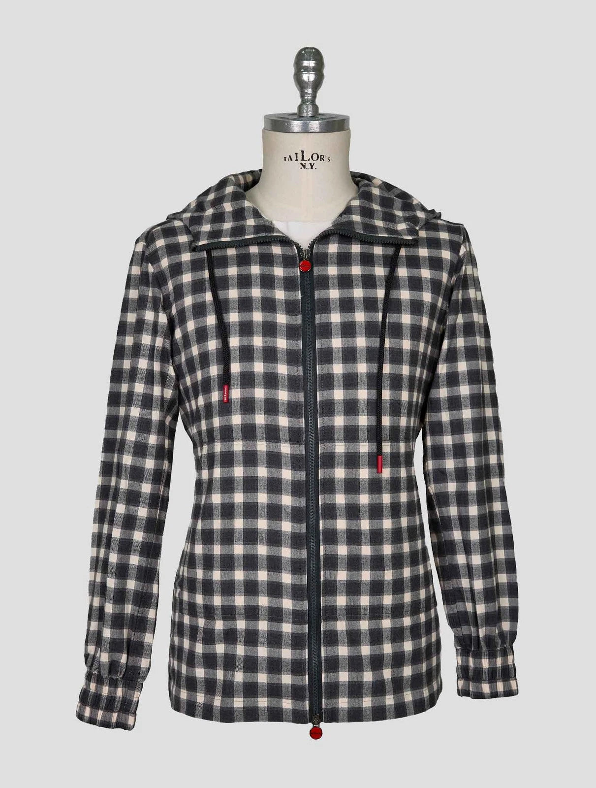 NEW KITON WHITE GRAY COTTON SHIRT UMBI EU 56 - US 46 - 2XL KME68