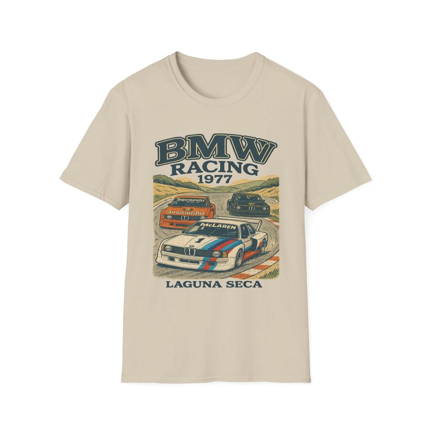 BMW Racing Laguna Seca Vintage Tee West Coast Direct Original