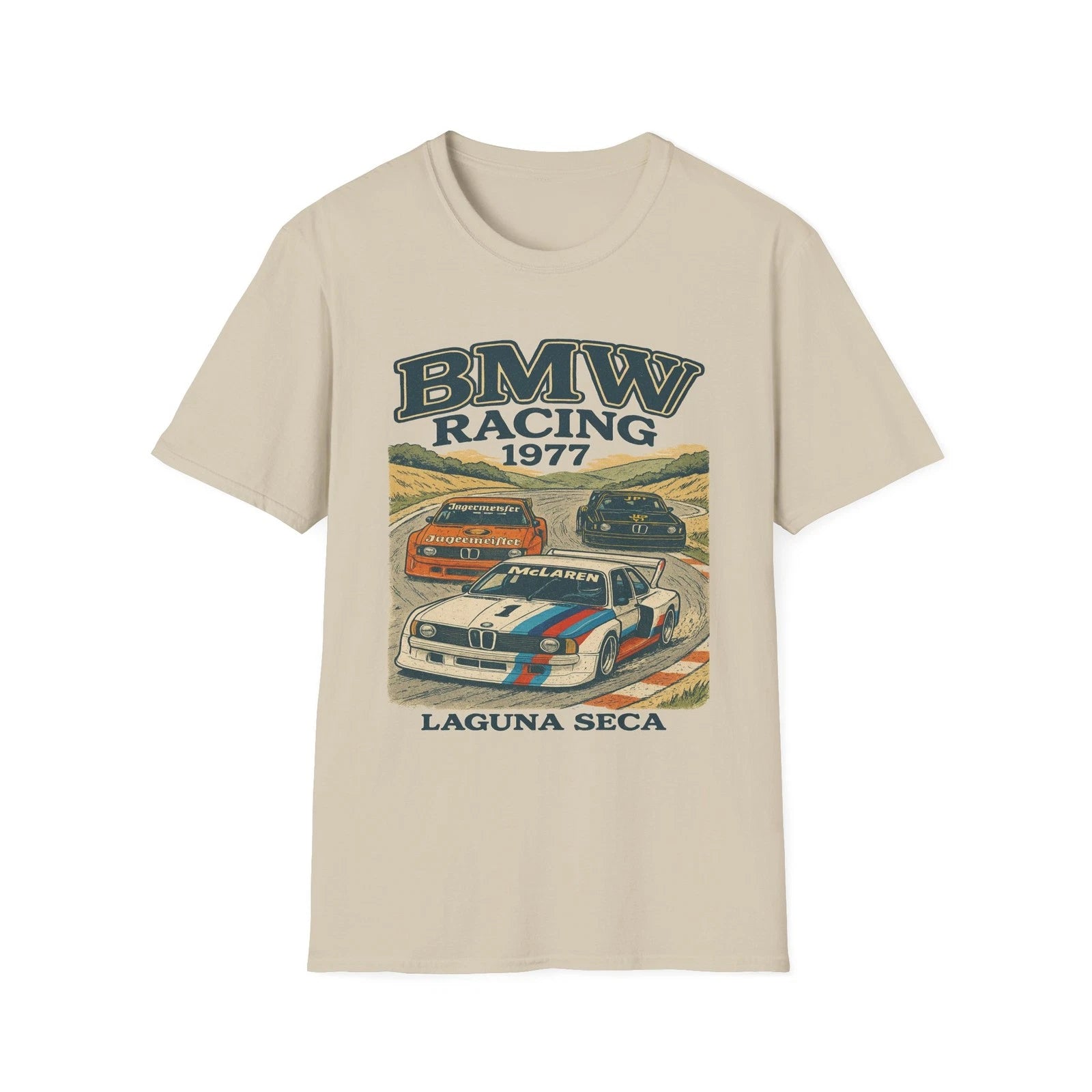 BMW Racing Laguna Seca Vintage Tee West Coast Direct Original
