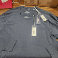 NEW W/ Tags Vineyard Vines Sz XS Long Sleeve Pocket T-Shirt Lot of 3 Navy Blue