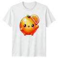 Sweet Kawaii Orange Fruit T-Shirt Kawaii Orange Fruit Birthday Gift
