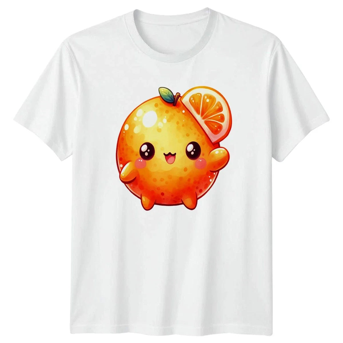 Sweet Kawaii Orange Fruit T-Shirt Kawaii Orange Fruit Birthday Gift