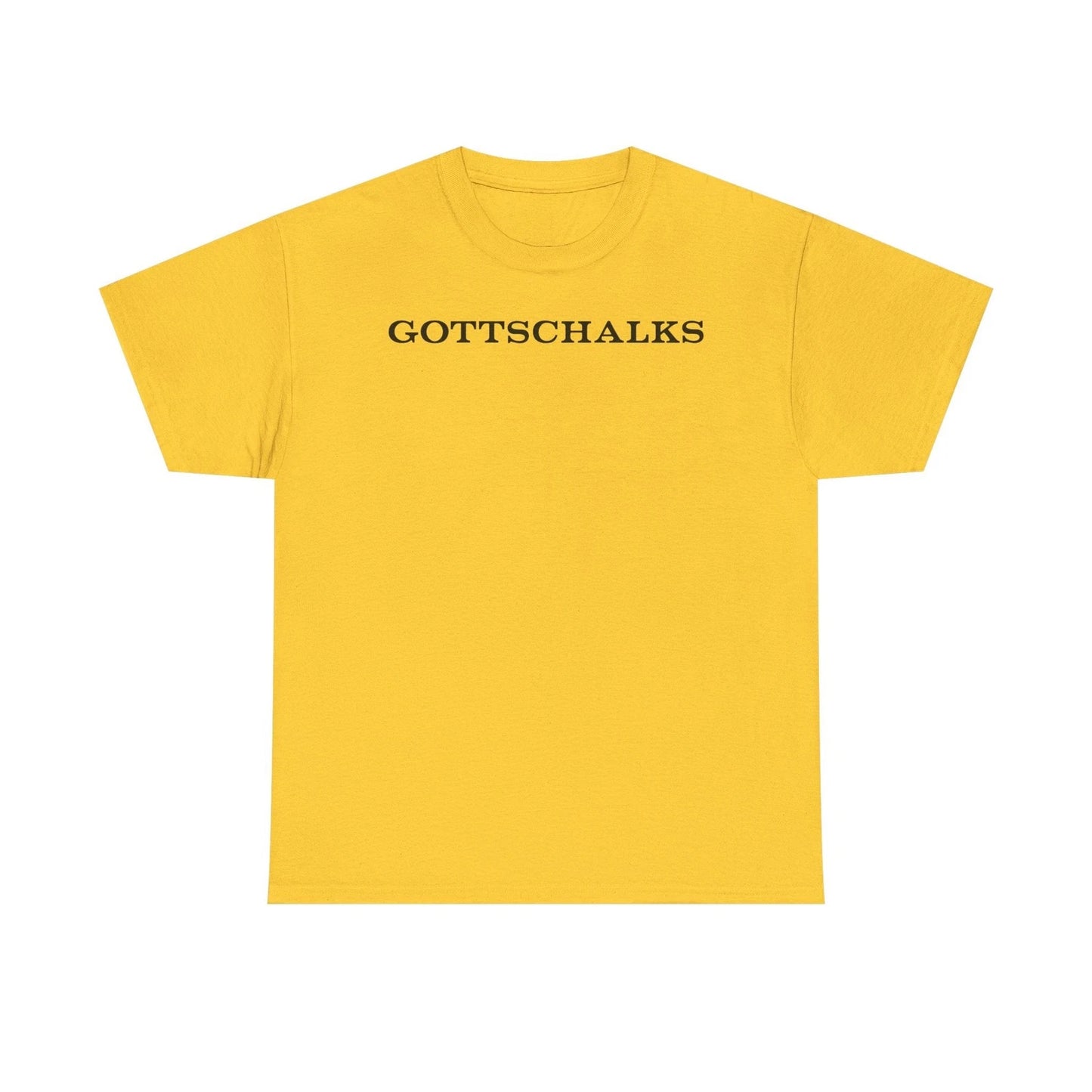 Gottschalks Simple Black Text Department Store Logo T-Shirt