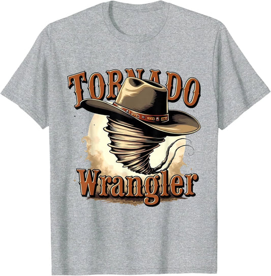 Tornado Wrangler Shirt Cowboy Wrangler T-Shirt Women Men Kid T-Shirt