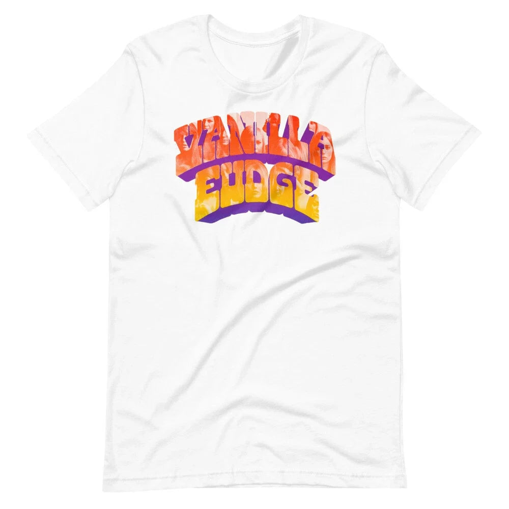 VANILLA FUDGE Band Vintage Style White Tee Short-Sleeve Unisex T-Shirt