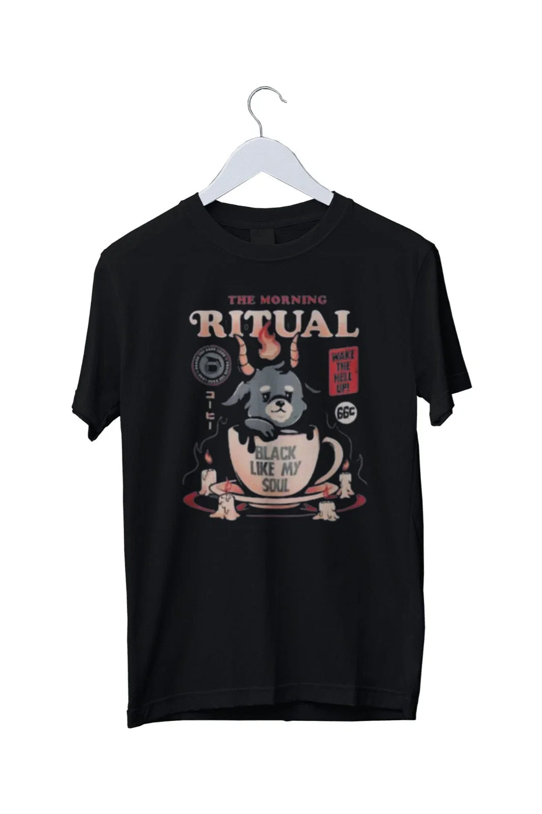 Kawaii Satan Demon Graphic Tshirts Funny Graphic Print T-Shirt S M L XL 2 3 4 XL