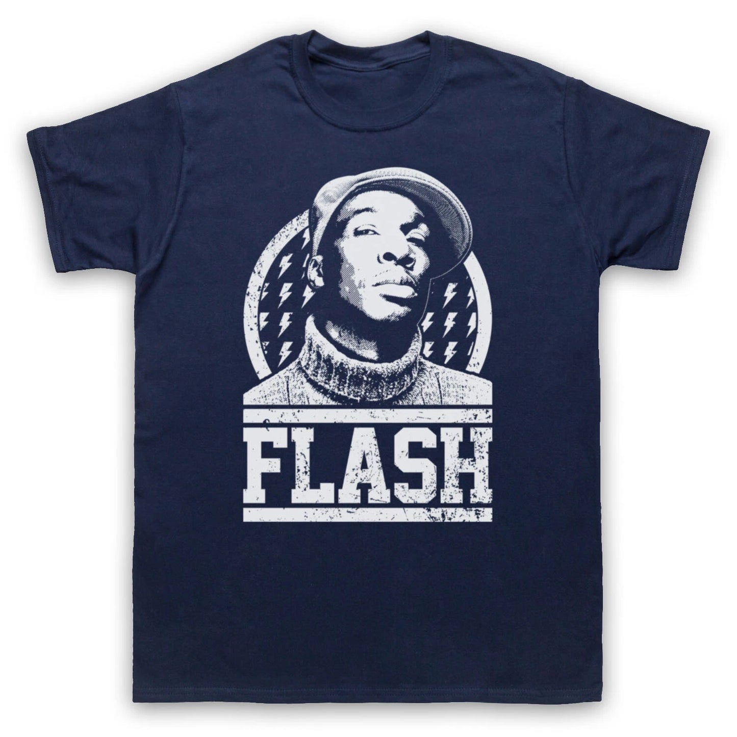 GRANDMASTER FLASH TRIBUTE ICONIC UNOFFICIAL RAPPER MC MENS & WOMENS T-SHIRT
