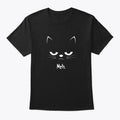 Sarcastic Funny Angry Cat Meh Halloween T-Shirt Made in the USA Size S to 5XL