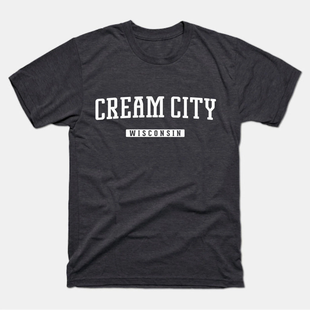 Cream City Shirt | Cream City Milwaukee Wisconsin T-Shirt | Cream City Tee