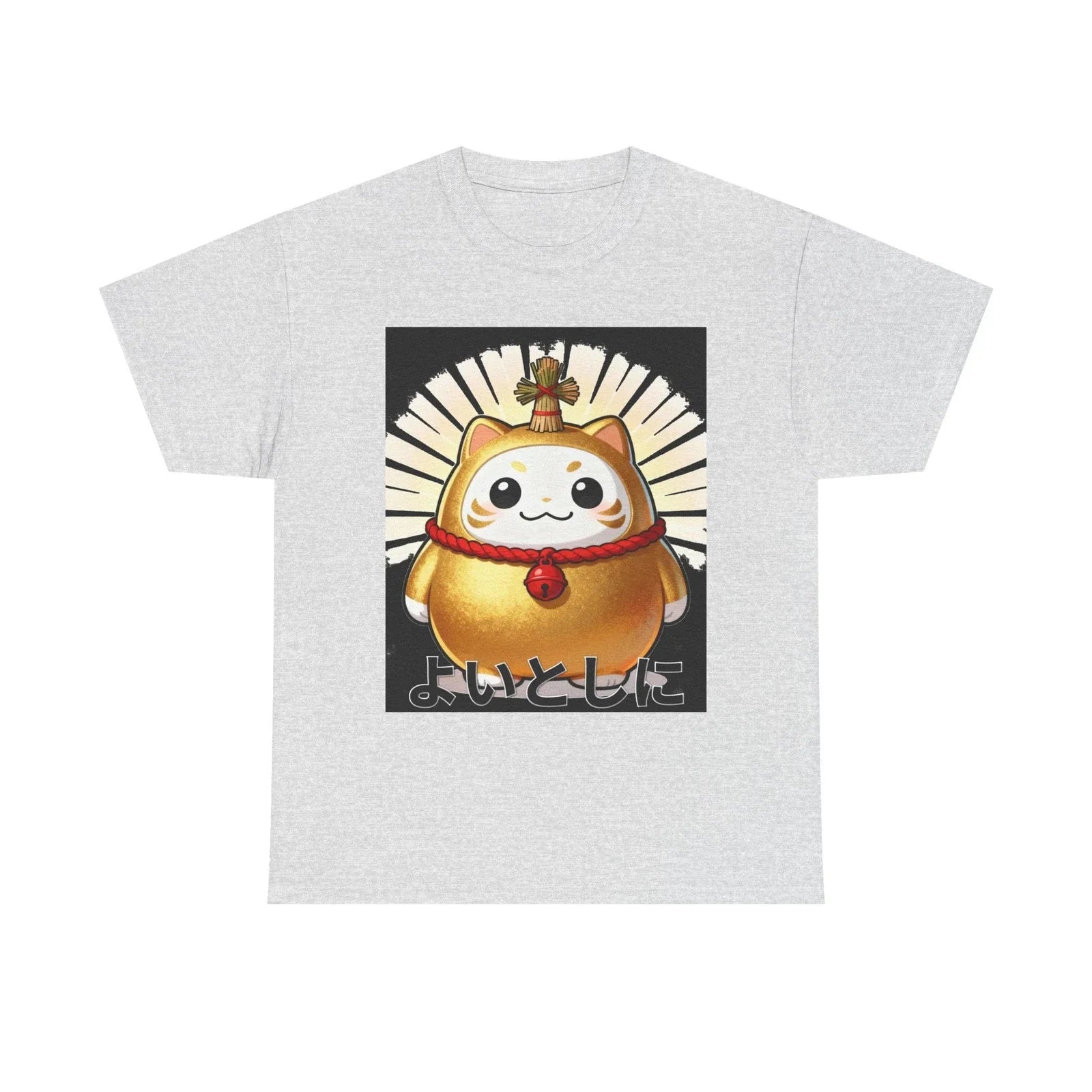 Cute Japanese Kawaii T-Shirt - New Year Shrine Visit Motif