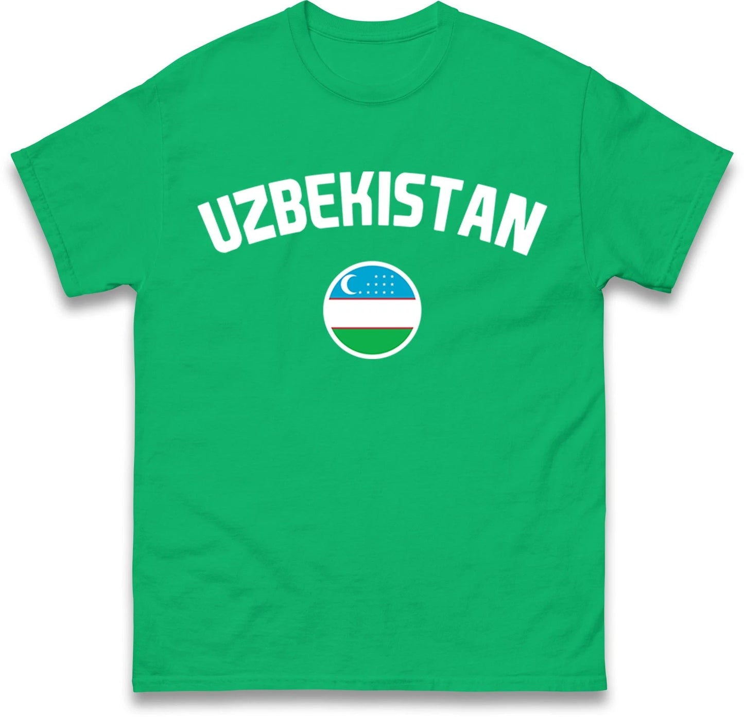 Uzbekistan football T Shirt,Personalised football Tee,Custom Name and Number Top