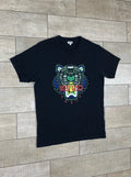 🐅 Y2K Kenzo Paris Big Tiger T-Shirt Rare Retro Hype size M color Black