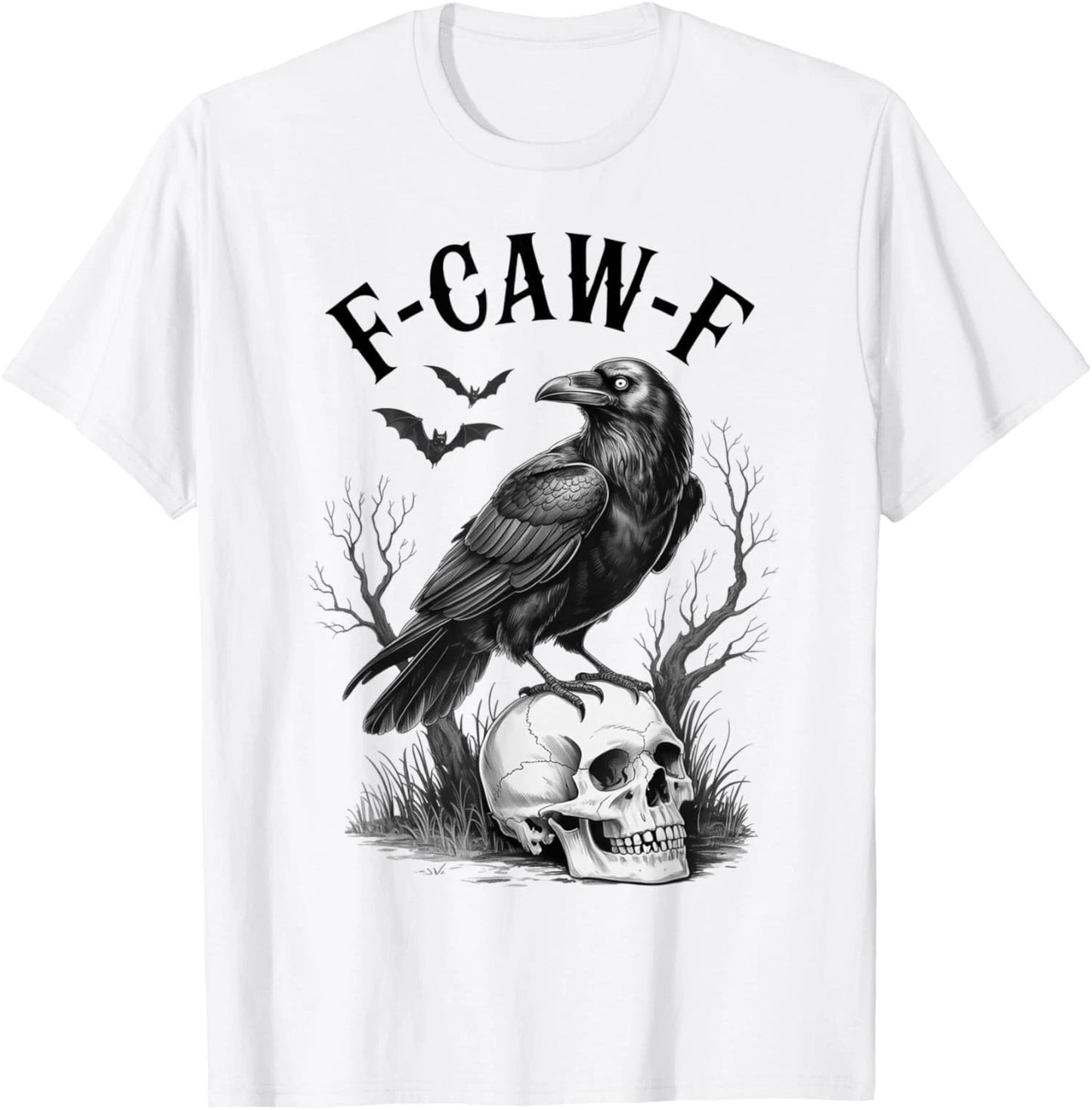 Fcawf Funny Black Bird Crow Joke For Men And Women Unisex T-Shirt
