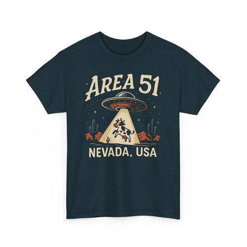 Area 51 - Retro Souvenir Graphic Gildan Cotton Tee